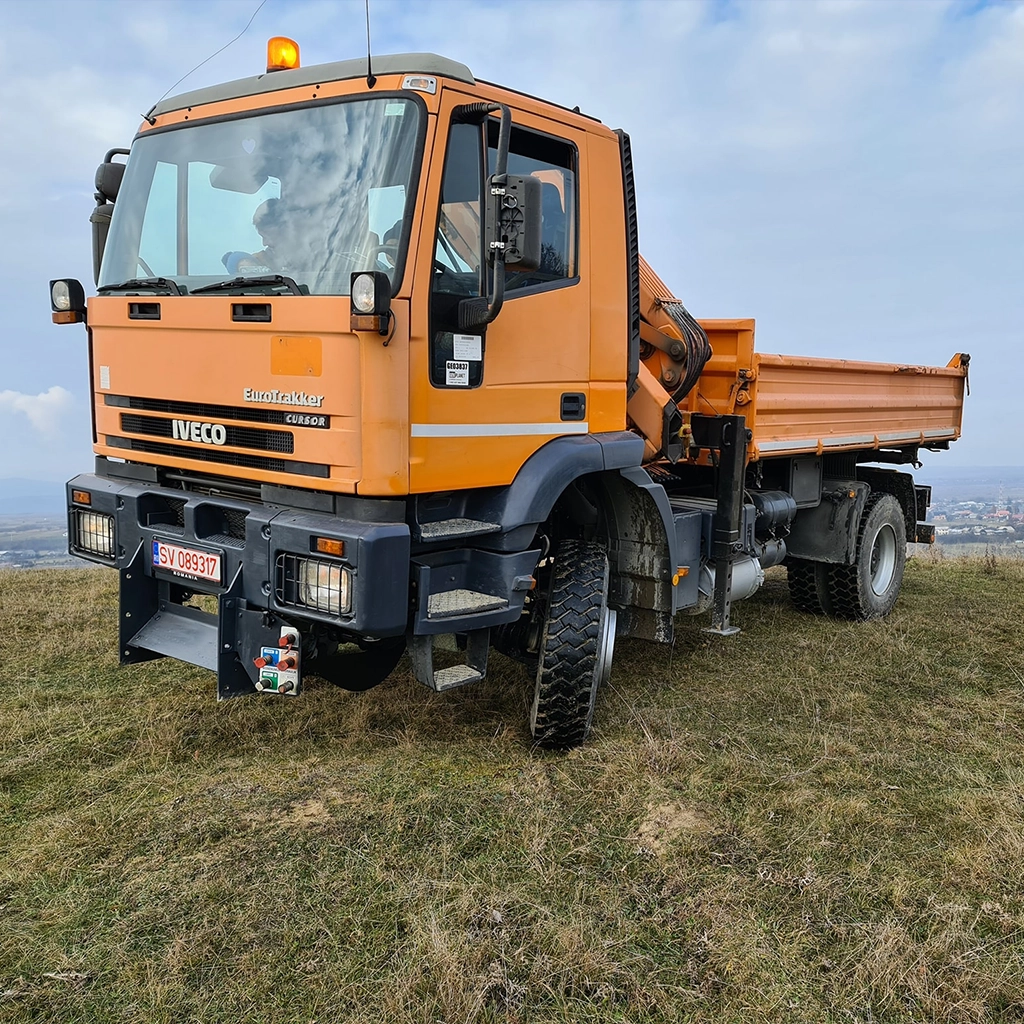 autobasculantă din flota de utilaje a firmei Bulso Trans