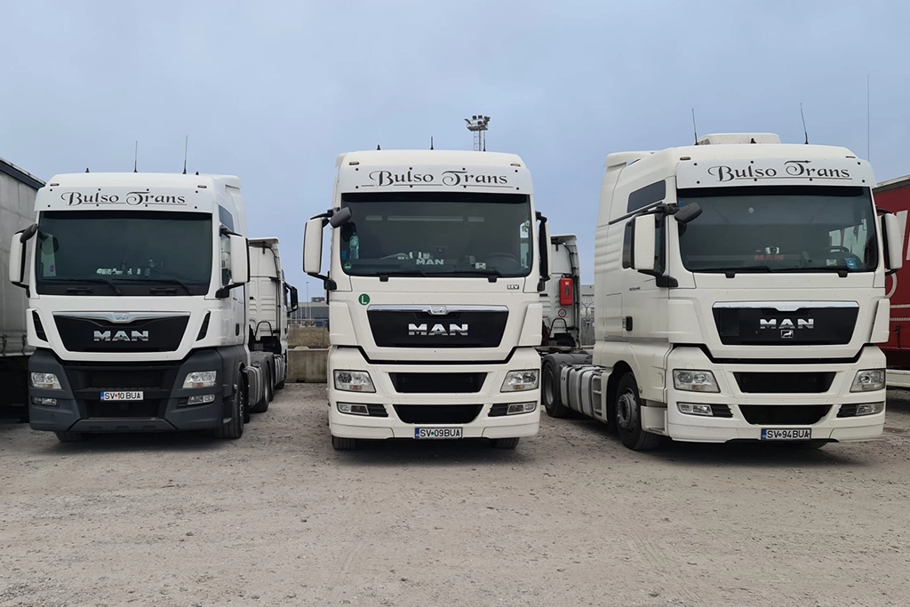 Flota modernă Bulso Trans – alegerea potrivită pentru transport marfă sigur și eficient